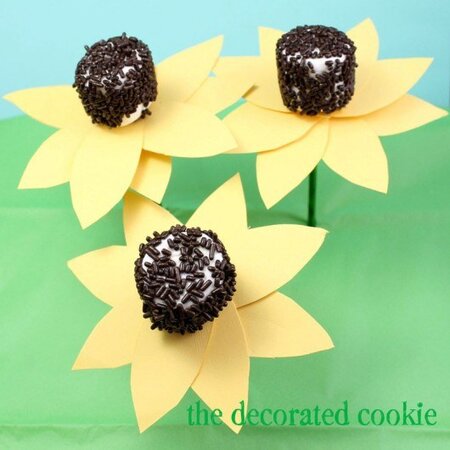 sunflower marshmallows
