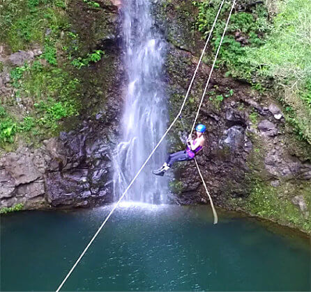 Zip Rappelling Tour Maui, HI