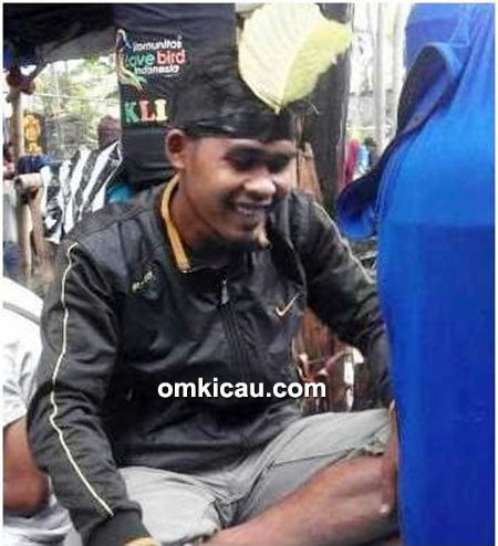 Om Abie BB, pemilik kenari Serdadu
