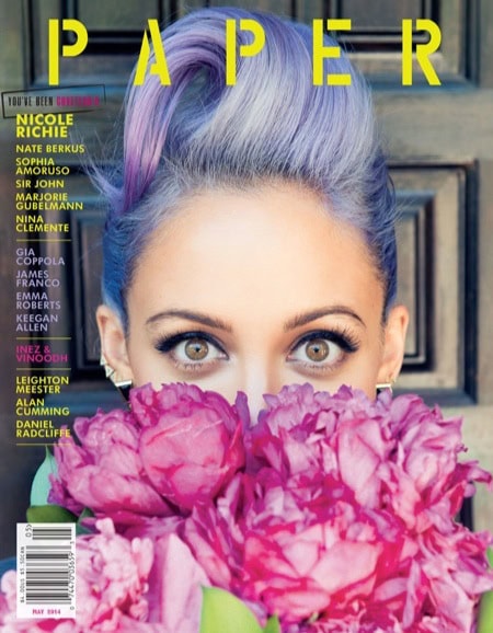 Nicole Richie Paper Magazine Cover- May