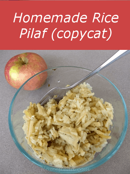 Homemade Rice Pilaf (copycat)