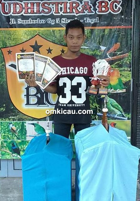 Om Gatot PW dan cucak hijau Rextor