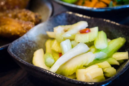 Tsukemono – Amasuzuke – Pickles de céleri