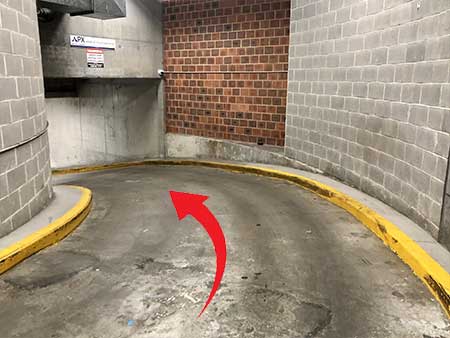ADH parking area