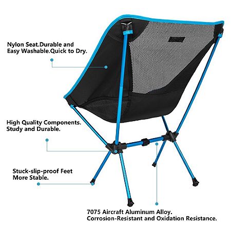 Sunyear Compact Folding Festival Chair