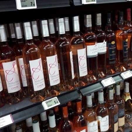 vinho rosé da Provença