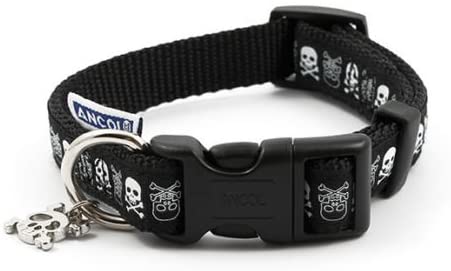ANCOL-Calaveras-Perro-Collar-30-collar-perro-calaveras