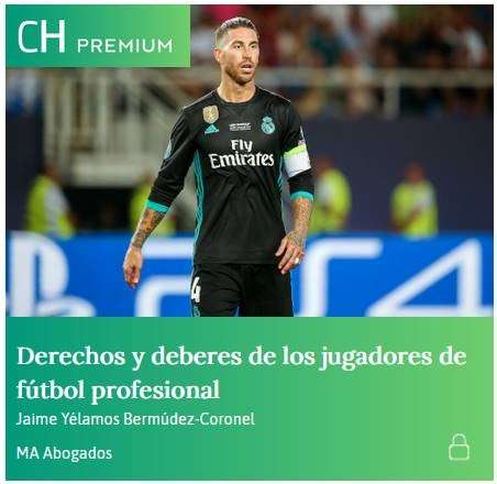 DERECHOS Y DEBERES DE LOS JUGADORES DE FÚTBOL PROFESIONAL