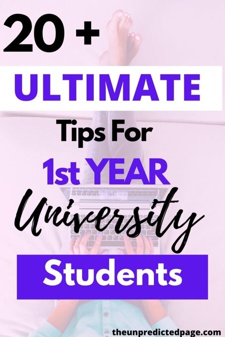 20 + ultimate tips for 1st year students. If you want the best advice for freshers check here. These are student tips for university to help you survive first year. Find out the student habits you need to start doing. Find out what to expect in student halls and communal kitchens. This also relates to freshman advice for those of you in america.