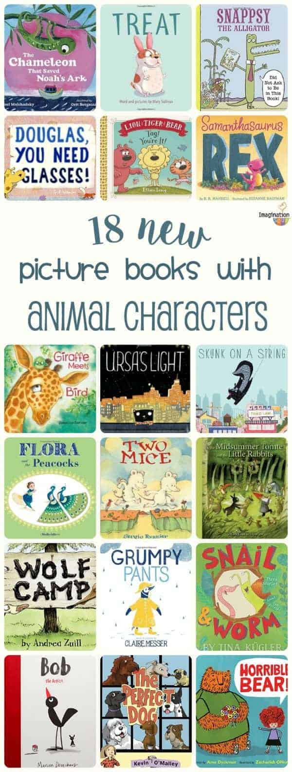 fun picture books starring animal characters, 2016 fun picture books starring animal characters, 2016