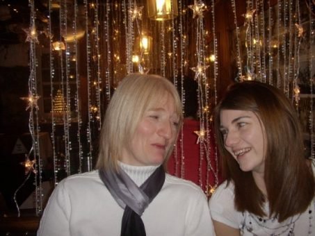 Me and Mum - A lot younger then!