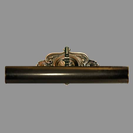 Picture Light Antique finish 33cm long Solid Brass