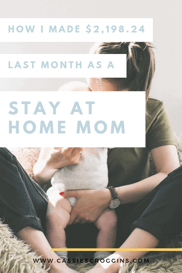 september blog income report stay at home mom job