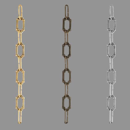 Lighting Chain Decorative C25 Brass