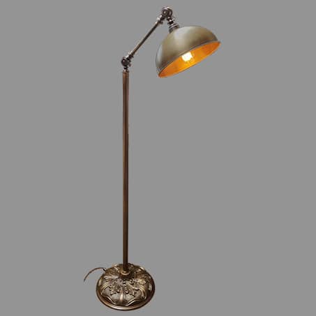 Floor Lamp Industrial Antique Dome.