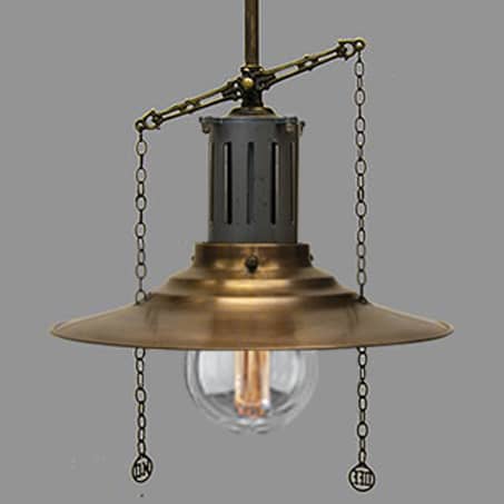 Lighting Pendant With Gas Pull chain design