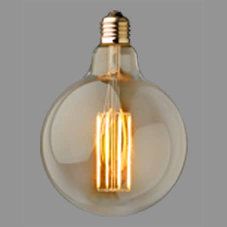 Globe Lamp LED Gold Finish 2100k