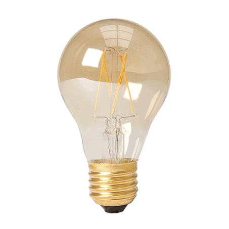 Standard Lamp Shape LED 2100k Amber E27 cap 6.5wt