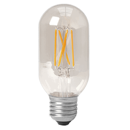Tubular Lamp 2300k Clear E27 LED Dimmable