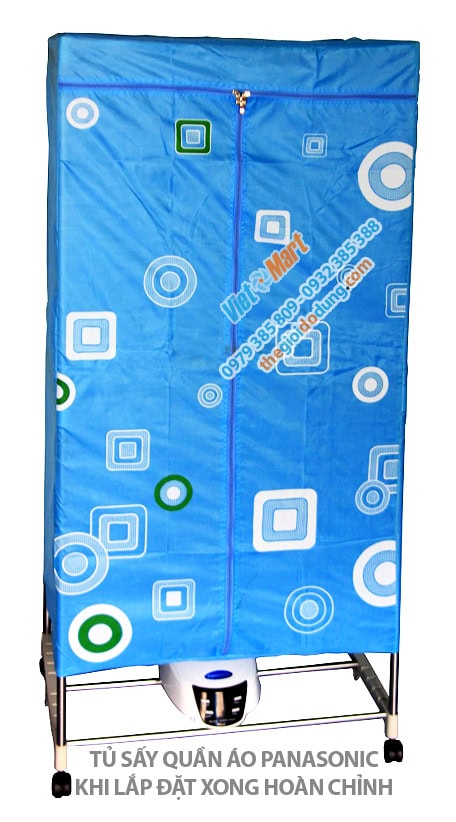 Tủ sấy Panasosnic khi lắp đặt xong