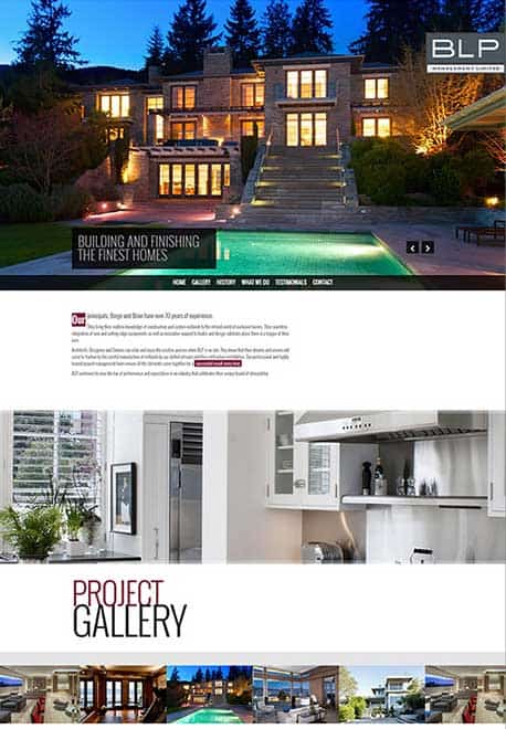 Web Design Portfolio BLP Web Design Portfolio BLP