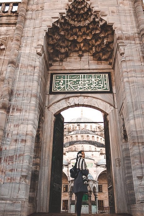 Istanbul A City For the Senses 5 P Entrance into courtyard of The Blue Mosque - Istanbul City Guide, Turkey