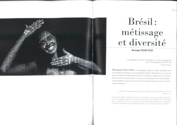 Destaque do Livro "Les Brésiliens vus par les Brésiliens" (Os Brasileiros vistos pelos Brasileiros), com artes de Henrique Vieira Filho