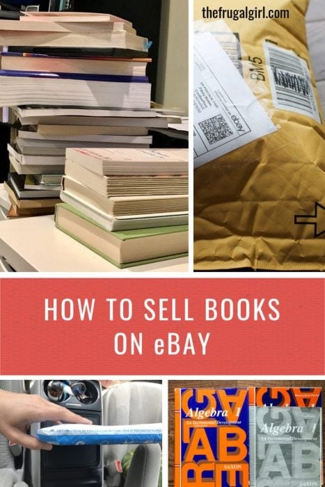 How to sell books on eBay - The Frugal Girl