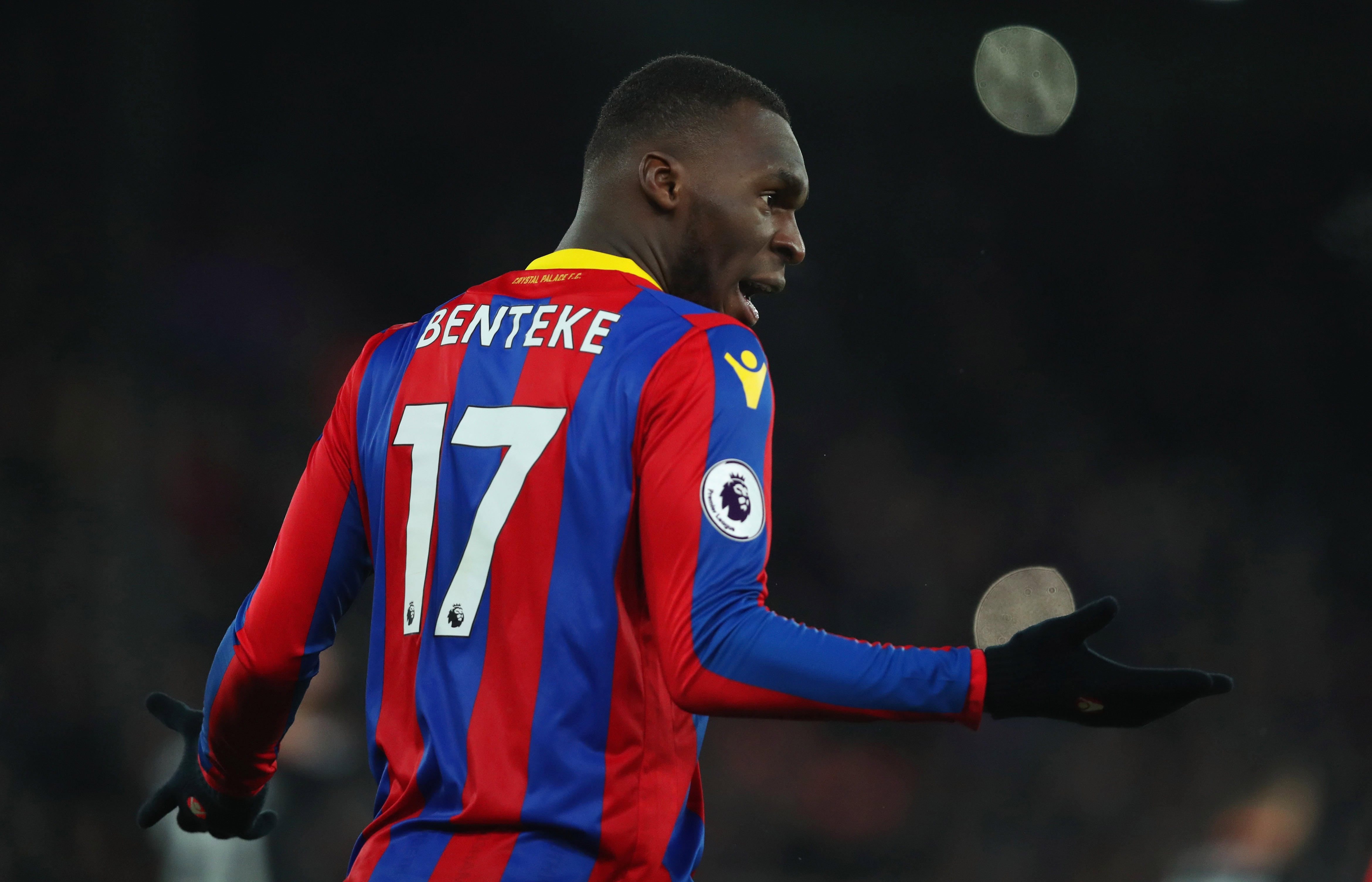 Christian Benteke suspended for the game against his former club (Photo by Dan Istitene/Getty Images)