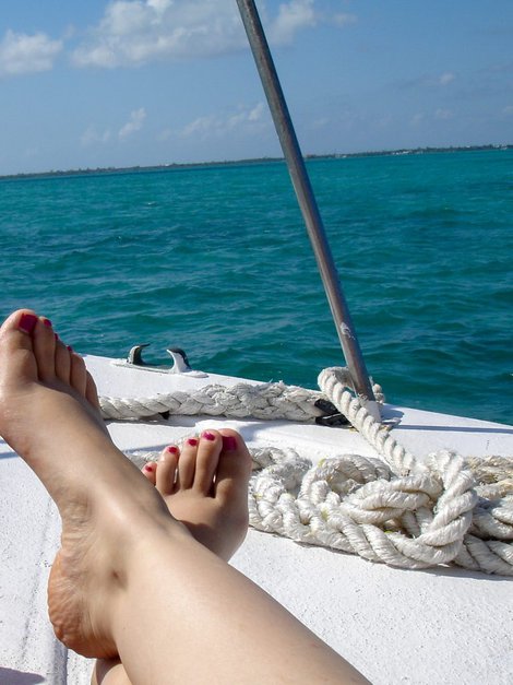 To the sandbar, Cayman Islands – Experiencing the Globe