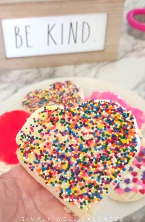 Heart shaped Australian Fairy bread