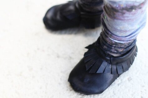 diy baby moccasins