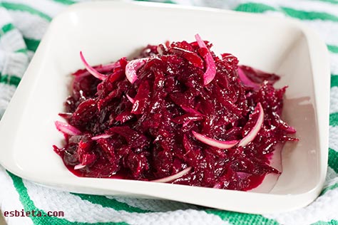 ensalada de remolacha