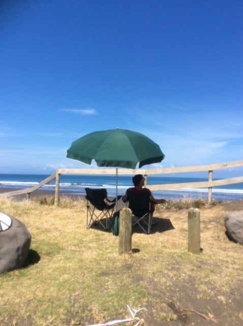 Can't beat a picnic spot like this!