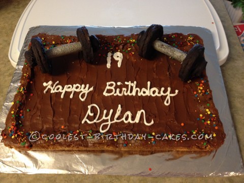Coolest Homemade Weightlifting Cakes