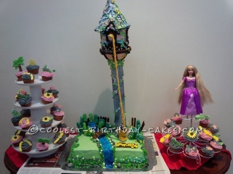 Coolest Homemade Rapunzeltangled Cakes
