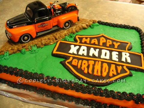 Coolest Homemade Motorcycles And Harley Davidson Emblems Cakes