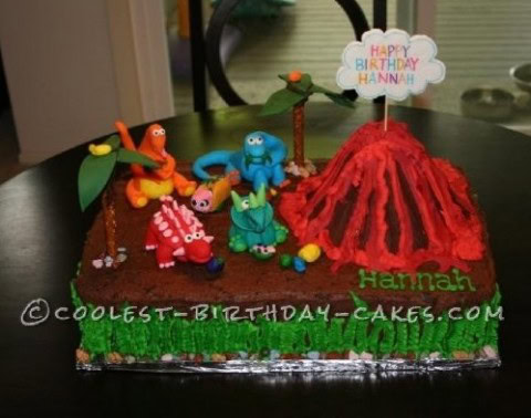 Coolest Homemade Jurassic Scene Cakes