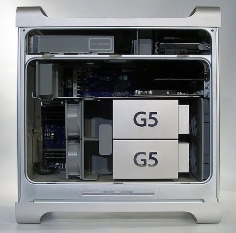 Geöffneter Power Macintosh G5 Geöffneter Power Macintosh G5