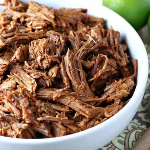 Slow Cooker Shredded Beef for Burritos