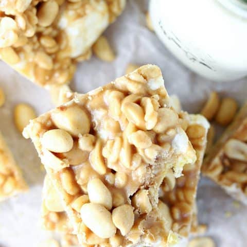 Salted Nut Roll Bars