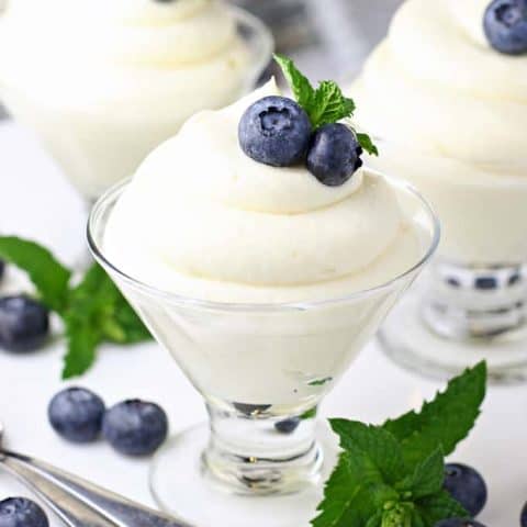 Lemon Cheesecake Mousse