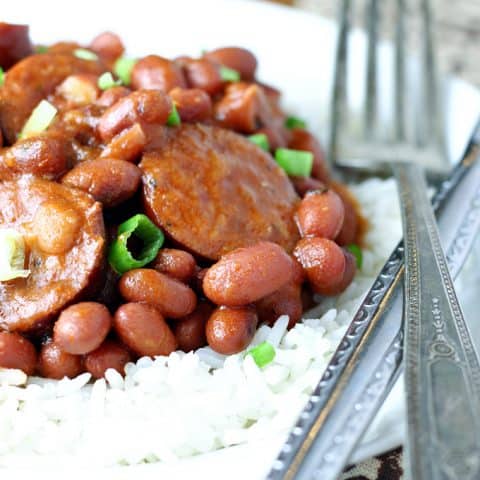 Slow Cooker Red Beans and Rice