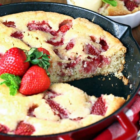 Simple Strawberry Cake
