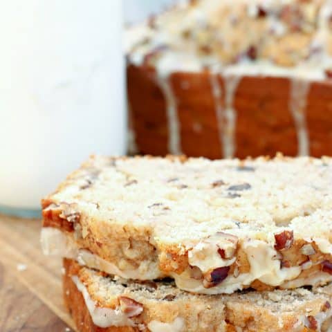 Cream Cheese Banana Nut Bread