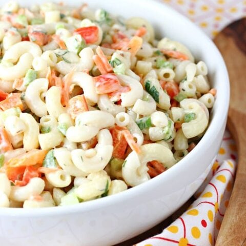 Garden Veggie Pasta Salad