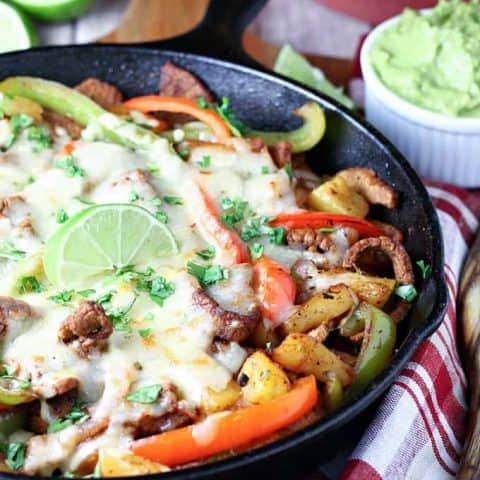 Beef Pineapple Fajitas