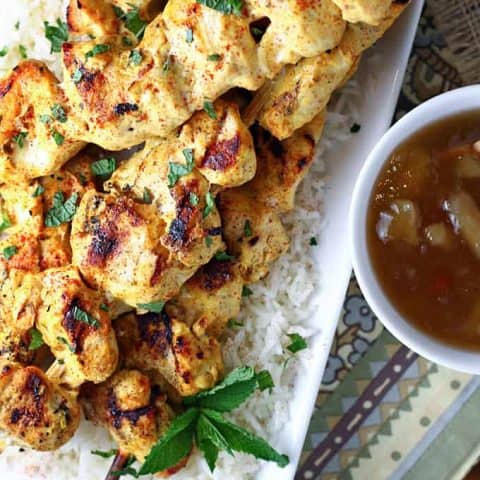 Grilled Tandoori Style Chicken