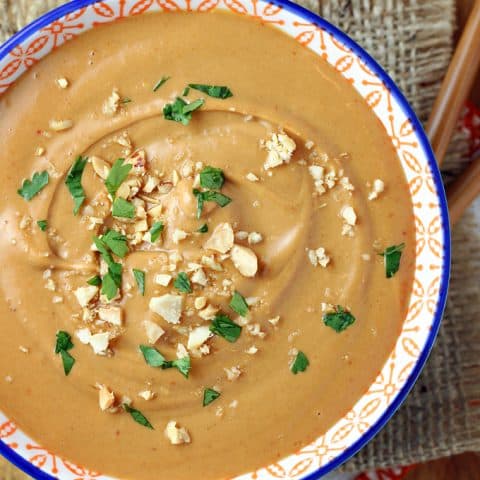 Homemade Thai Peanut Sauce