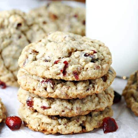 Cranberry Cowboy Cookies